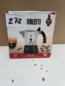 Bialetti Brikka 2 Cup Caffetiera. RRP £60 - Grade U