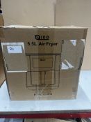 Dido 5.5L Air Fryer. RRP £150 - Grade U