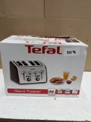Tefal Retra 4 Slice Toaster. RRP £70 - Grade U