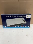 Hot and Cold Laminator. RRP £40 - Grade U
