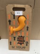 Myyour Mini Crazy Head Yellow. RRP £50 - Grade U
