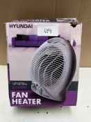 Hyundai Fan Heater. RRP £25 - Grade U