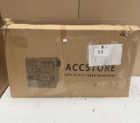 Accstore Non-Woven Fabric Wardrobe. RRP £80 - Grade U