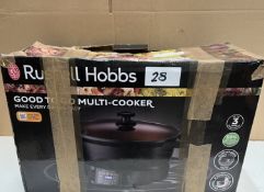 Russell Hobbs Good To Go Multi Cooker. RRP £60 - Grade U