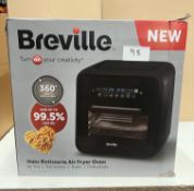 Breville Halo Rotisserie Air Fryer Oven. RRP £200 - Grade U