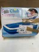 Sunclub Rectangular Pool. RRP £30 - Grade U