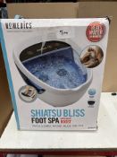 Homedics Shiatsu Bliss Foot Spa. RRP £40 - Grade U