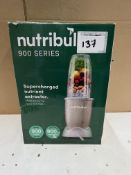 Nutribullet 900 Series. RRP £70 - Grade U