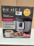 Instant Pot Duo Multi Use Pressure Cooker. RRP £150 - Grade U