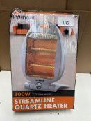 Hyundai Streamline Quartz Heater. RRP £30 - Grade U