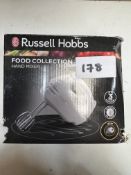 Russell Hobbs Food Collection Hand Mixer. RRP £30 - Grade U