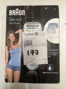 Braun Lady Shaver. RRP £60 - Grade U