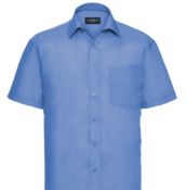 10 x Women's Short Sleeve Classic Polycotton Poplin Shirt RRP £17.55ea