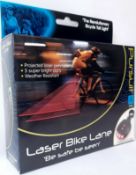 5 x Pursuit Laser Bike Lane Tail Light Weather Resistant LED Bike Light RRP £15.00