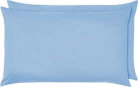 10 x Elle Pois Blue Pillowcases