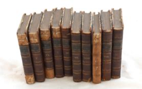 Collection D'héroides Et Pièces Fugitives De Divers Auteurs. 10 Volumes Complete 1769 (Faults)