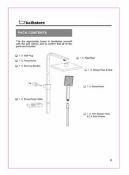 Brand New Boxed Blade Fixed Shower Handset And Riser Rail Kit RRP £66.99 **No Vat**