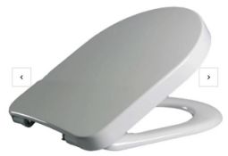 Brand New Boxed Bathstore Cityspace Toilet Seat V19 - White RRP £45 **No Vat**