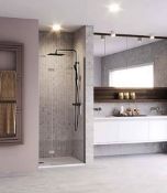 Brand New Boxed Bathstore Oyster Pivot Shower Door - 1000mm RRP £525 **No Vat**