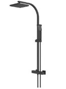 Brand New Boxed Bathstore Aero Exposed Thermostatic Shower System Matt Black RRP £270 **No Vat**