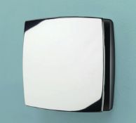 Brand New Boxed Bathstore Serenity Chrome Wall Extractor Fan RRP £80 **No Vat**