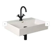 Brand New Boxed Bathstore Noir Veneto 600mm Basin RRP £200 **No Vat**