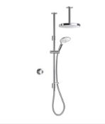 Brand New Boxed MIRA DUAL HP/COMBI CEILING-FED CHROME THERMOSTATIC DIGITAL MIXER SHOWER RRP £700