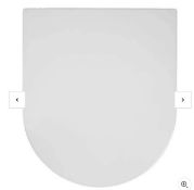Brand New Boxed Bathstore Falcon Slim Toilet Seat - White RRP £55 **No VAT**
