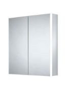 Brand New Boxed Bathstore Hydra Double Door LED Mirror Cabinet RRP £515 **No Vat**