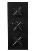 Brand New Boxed Bathstore Noir Triple Control Vertical Thermostatic Shower Valve RRP £390 **No Va...