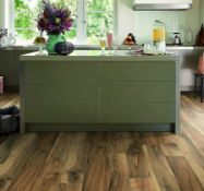Brand New Boxed EGGER HOME Brown Perganti Walnut 8mm Aqua+ Laminate Flooring 4 boxes 8 sqm RRP £1...
