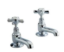 Brand New Boxed Bathstore Bensham Cross Head Cloakroom Basin Taps RRP £50 **No Vat**