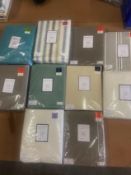 Bundle 31 -10 x Pairs of Loom & Last Luxury Handmade Curtains Assorted Sizes *No VAT*