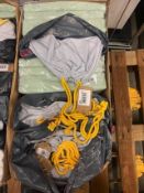 Bundle 11 - 5 x Pairs of Natural Loom & Last Luxury Handmade Linen Curtains Assorted Sizes *No VA...