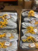 Bundle 26 - 11 x Pairs of Natural Loom & Last Luxury Handmade Linen Curtains Assorted Sizes *No V...