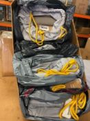 Bundle 12 - 5 x Pairs of Natural Loom & Last Luxury Handmade Linen Curtains Assorted Sizes *No VA...