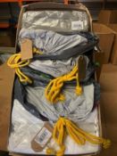 Bundle 5 - 5 x Pairs of Natural Loom & Last Luxury Handmade Linen Curtains Assorted Sizes **No VA...