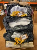 Bundle 14 - 4 x Pairs of Natural Loom & Last Luxury Handmade Linen Curtains Assorted Sizes *No VA...