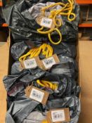 Bundle 3 - 5 x Pairs of Grey Loom & Last Luxury Handmade Linen Curtains Assorted Sizes **No VAT**