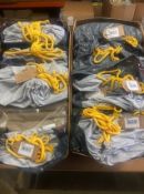 Bundle 19 - 10 x Pairs of Natural Loom & Last Luxury Handmade Linen Curtains Assorted Sizes *No V...