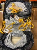 Bundle 6 - 5 x Pairs of Natural Loom & Last Luxury Handmade Linen Curtains Assorted Sizes **No VA...