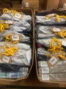 Bundle 22 - 12 x Pairs of Natural Loom & Last Luxury Handmade Linen Curtains Assorted Sizes *No V...