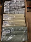 Bundle 4 - 5 x Pairs of Natural Loom & Last Luxury Handmade Linen Curtains Assorted Sizes **No VA...