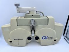 Topcon CV-2000 Compu Vision System Digital Phoroptor