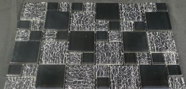 1 Square Metres- High Quality Glass Mosaic Tiles -- Super Saver 300*300*6mm* 11 Sheets