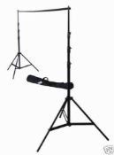 40 Sets of Photography Studio Background Support Stand With Backdrops and Carry Bags