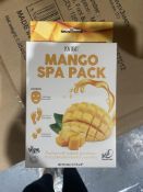 100 x Skin Treats Mango Spa Packs