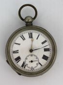 Vintage Pure Nickel Pocket Watch