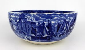 Wedgwood Ferrera Blue & White Fruit Bowl
