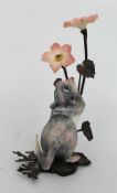 Royal Worcester Porcelain & Bronze Field Mouse